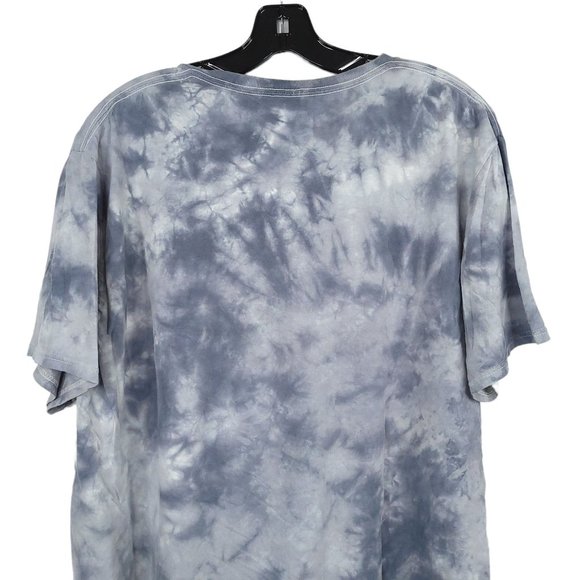 Perryscope ACDC We Salute You Graphic T Shirt Mens Sz L Tie Dye Gray Top - Picture 8 of 10